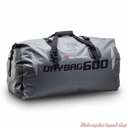 Sac étanche Drybag gris 600 Sw-Motech, 60 litres, 500D, BC.WPB.00.002.10001