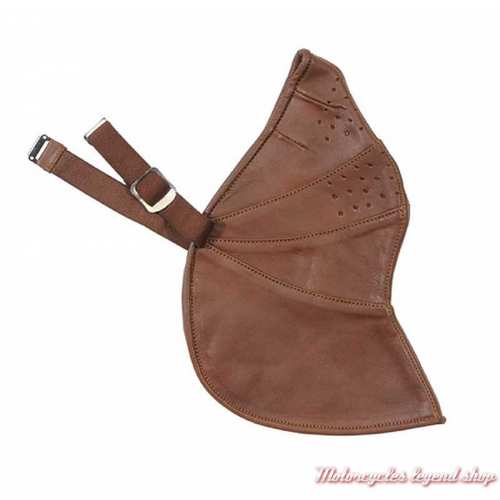 Masque cuir brun MK2 Davida