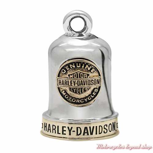 Clochette Bar & Shield Brass & Steel Harley-Davidson HRB095