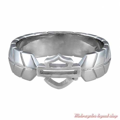 Bague argent Insignia Harley-Davidson femme