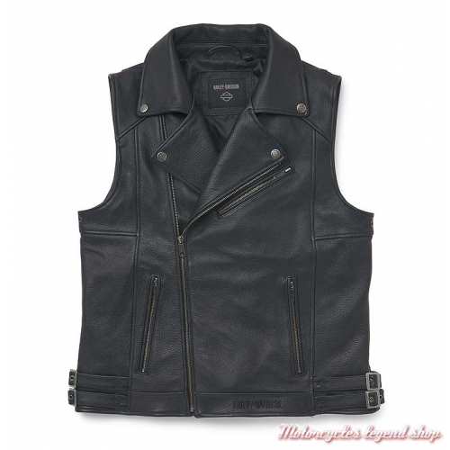 Gilet cuir Perfecto Harley-Davidson homme