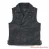 Gilet cuir Perfecto Harley-Davidson homme, noir, 97020-22VM