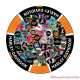 Puzzle Poker Chip Harley-Davidson