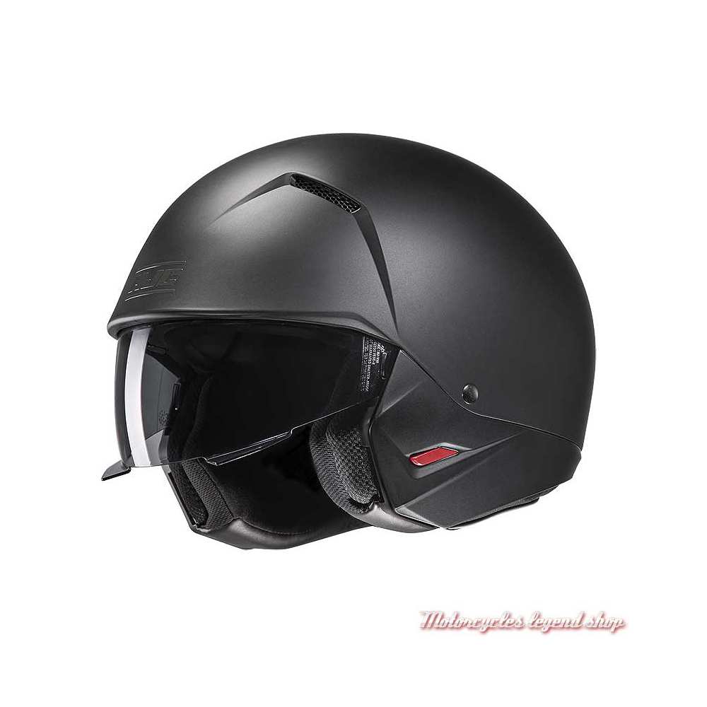 Casque FG-Jet noir metal - Motorcycles Legend shop