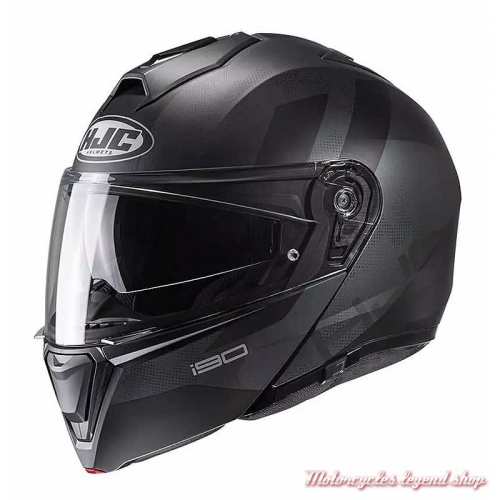 Casque modulable I90 Syrex noir HJC - 153975