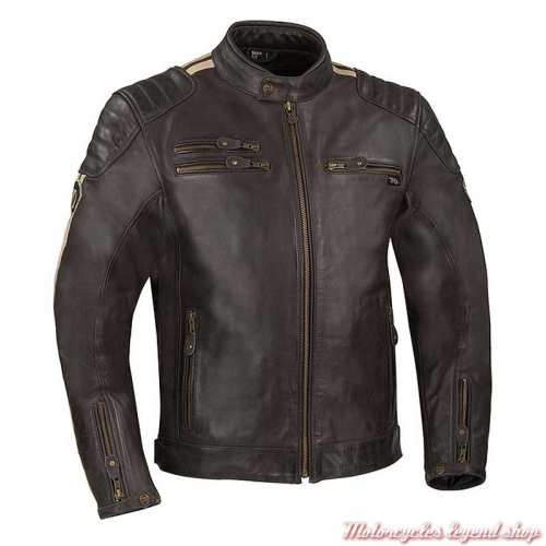 Blouson cuir Ventura marron Segura homme