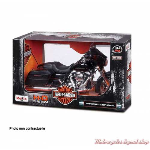 Miniature CVO Breakout 2014 Harley-Davidson, orange, echelle 1/12, boite, 32320