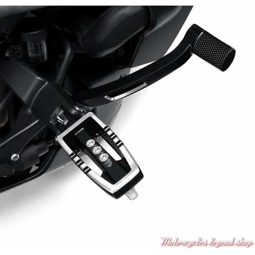 Repose-pieds pilote Wild One Harley-Davidson Sportster, noir, aluminium, visuel, 50502020 