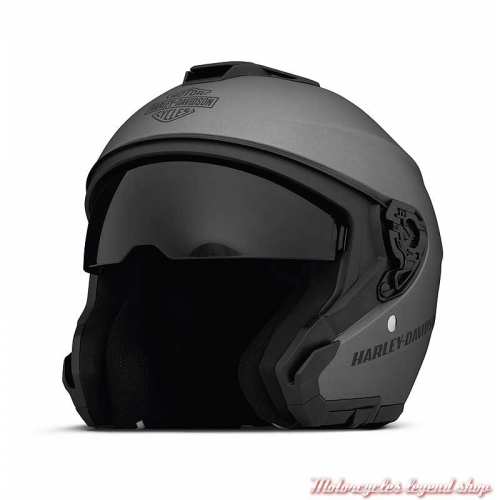 Casque jet Maywood 2 silver Harley-Davidson