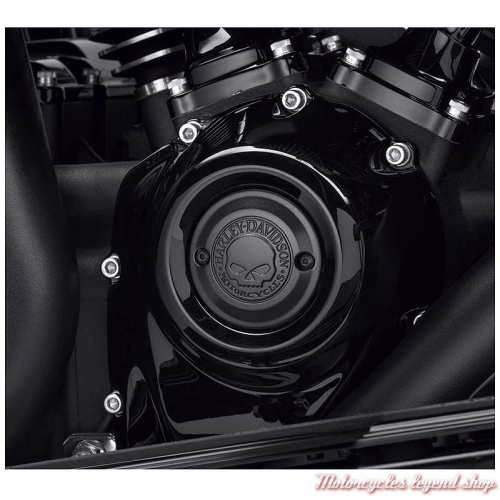 Cache carter d&#039;allumage Skull Willie G. Harley-Davidson, noir, visuel, 25600085