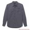 Chemise Stencil Harley-Davidson homme, gris, manches longues, coton, 96406-22VM