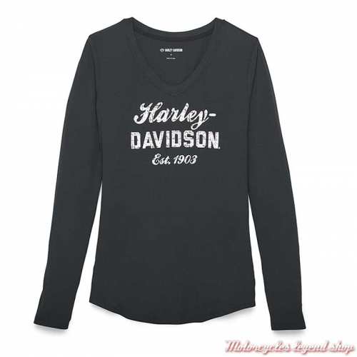 Tee-shirt Metropolitan Harley-Davidson femme