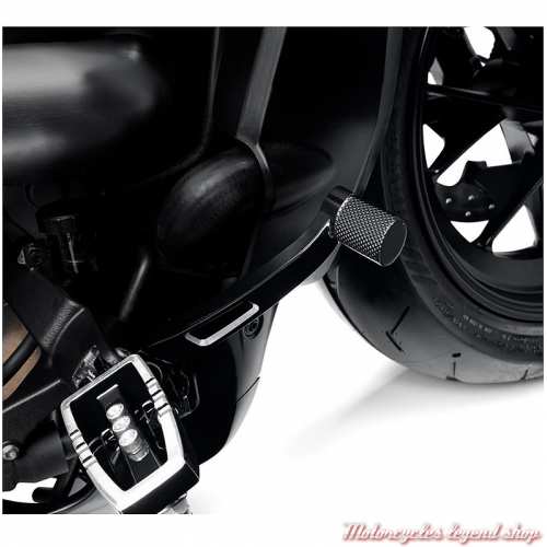 Pédale de frein arrière Wild One Harley-Davidson Sportster, noir, aluminium, 41600326