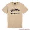 Tee-shirt Burnham Stone homme Triumph, manches courtes, coton, MTSS22003
