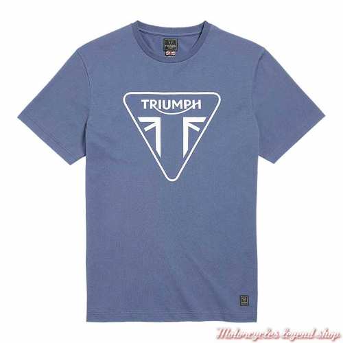 Tee-shirt Helston Powder blue homme Triumph