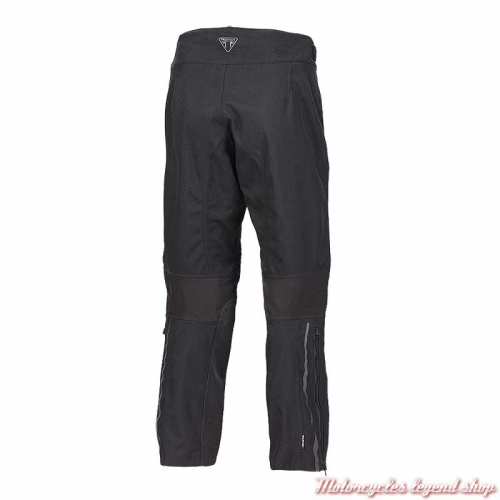 Pantalon Intrepid homme Triumph, noir, TRItECH, Airflow, dos, MTJS22341