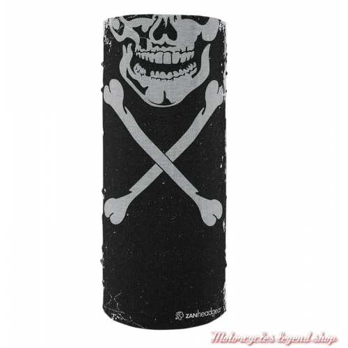 Tube Motley Skull Crossbones Zan HeadGear