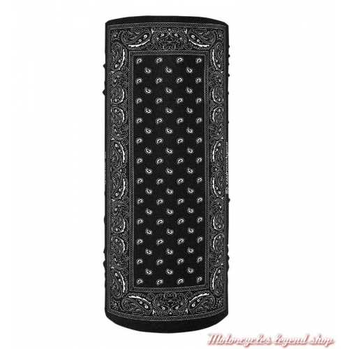 Tube Motley Paisley HeadGear, polyester, noir, blanc, 2502-0054