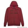 Sweatshirt zippé Traveler Harley-Davidson homme, rouge merlot, capuche, coton, polyester, 96500-22VM