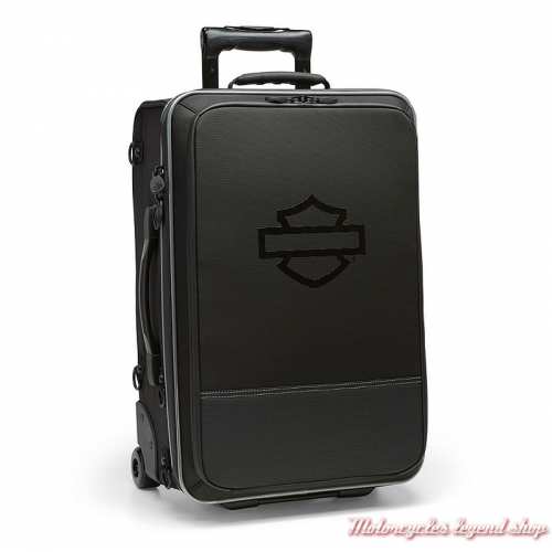 Sac à roulette Fly and Ride Onyx Harley-Davidson, noir, pour sissy bar, format cabine, 93300158
