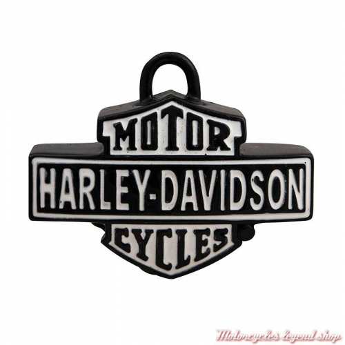 Clochette Vintage Bar & Shield Harley-Davidson, noir, HRB112