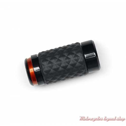 Embout de sélecteur Adversary Harley-Davidson, aluminium noir et orange, pour modèles Revolution Max, 33600321