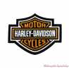 Patch Bar & Shield orange Harley-Davidson