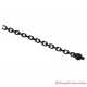 Bracelet acier noir Bar & Shield Harley-Davidson homme