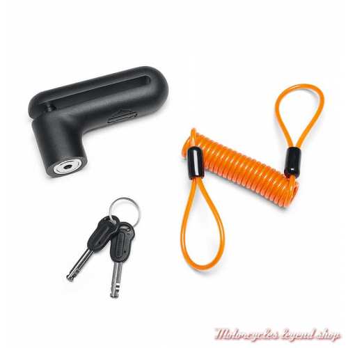 Bloque disque et cable de rappel Harley-Davidson