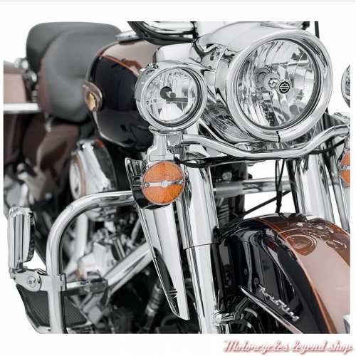 Déflecteurs montés sur la fourche chromés Harley-Davidson, visuel, 57400146A