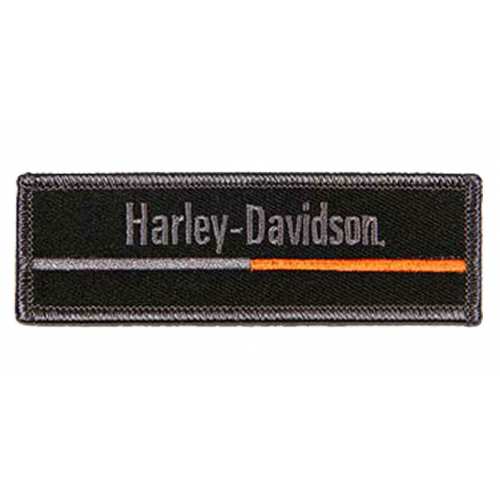 Patch Minimal H-D Text Harley-Davidson, à coudre, 10 x 3 cm, 8013226