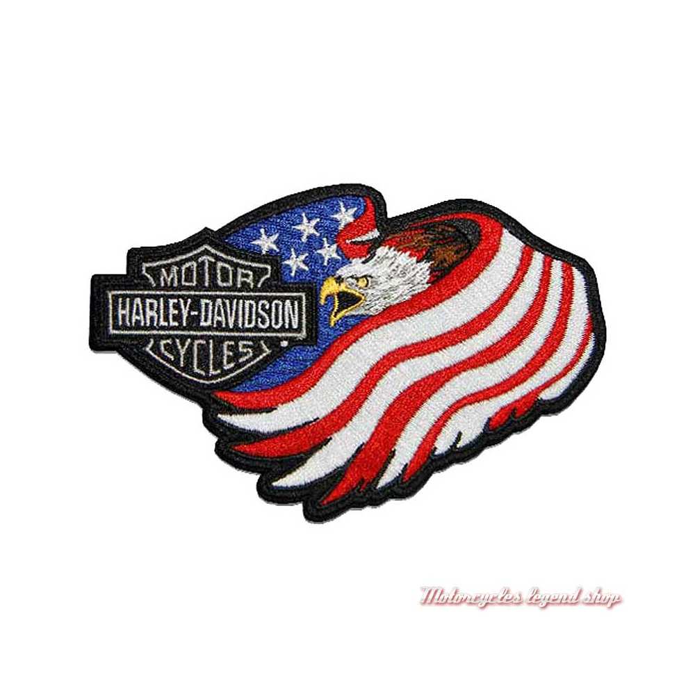 Patch ecusson brode moto motard aigle Harley Davidson