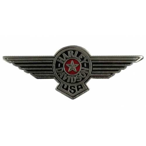 Pin's USA Aviator Wings Harley-Davidson