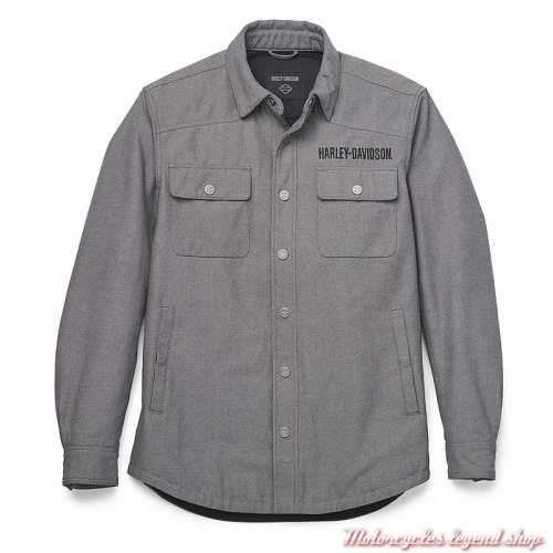 Chemise Operative Riding Grey homme Harley-Davidson