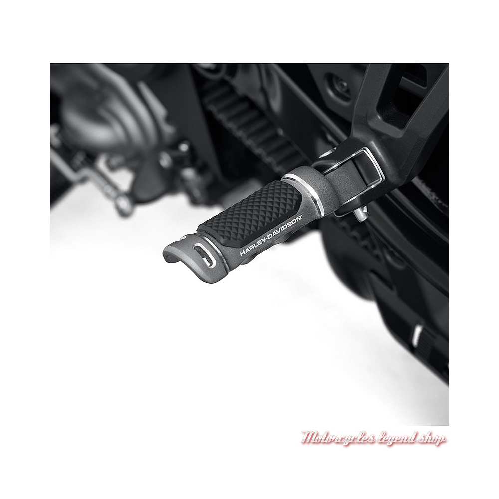 Kit Repose-pieds Passager Pour Harley Davidson Softail 2000-2017 - Acier, Noir, Remplace Pièce 51039-05