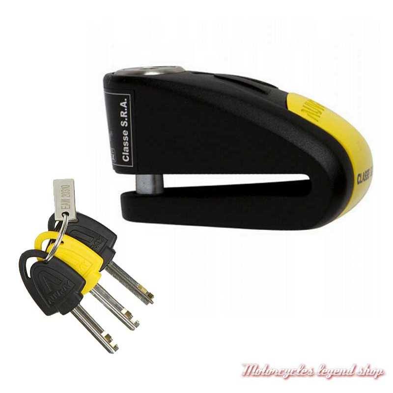 Bloque disque Alarme B-Lock 14 Auvray, noir jaune, classe SRA