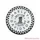 Pin's Checkered Moto Harley-Davidson
