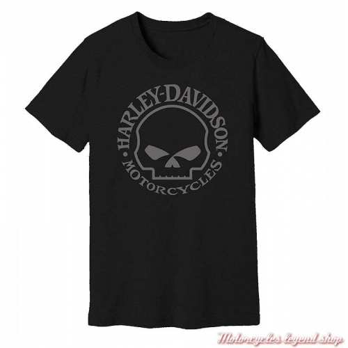 T- shirt Willie G. black Harley-Davidson homme, manches courtes, noir, coton, 99145-22VM