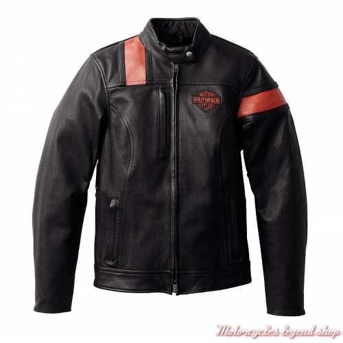 Blouson cuir Highway-100 Waterproof Harley-Davidson femme