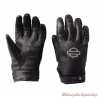 Gants cuir Metropolitan Harley-Davidson femme, noir, réfléchissant, 98189-22EW