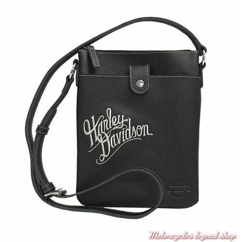 Petit sac à bandoulière cuir Harley-Davidson