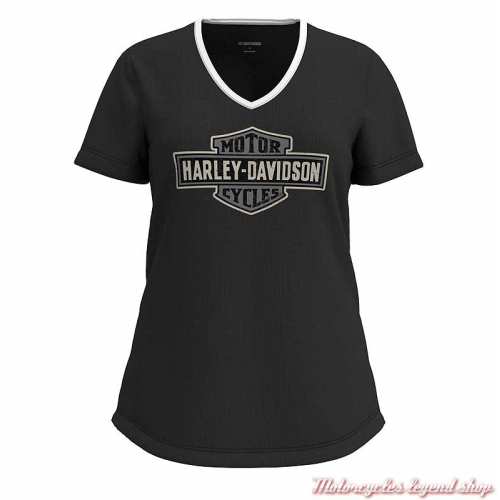 T- shirt Bar & Shield Harley-Davidson femme