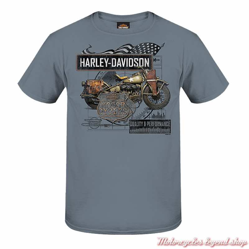 Tee-shirt Fortitude Harley-Davidson homme - Motorcycles Legend shop