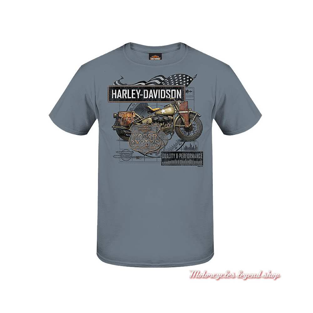 Tee-shirt Fortitude Harley-Davidson homme - Motorcycles Legend shop