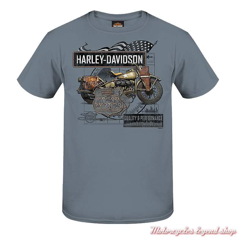 Tee-shirt Fortitude Harley-Davidson homme - Motorcycles Legend shop