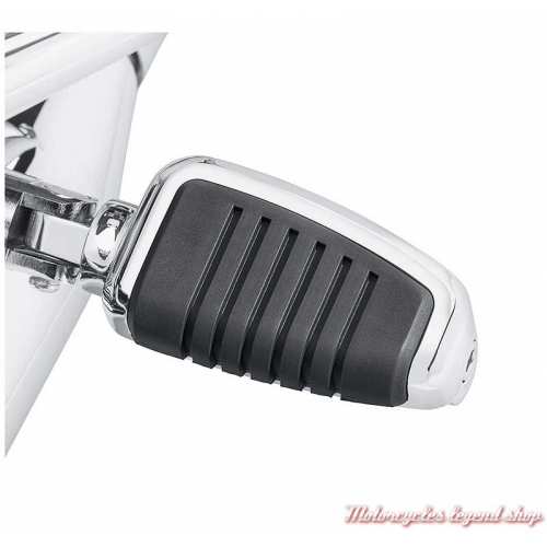 Repose-pieds Kahuna Harley-Davidson chrome miroir, pilote ou passager, visuel, 50501148