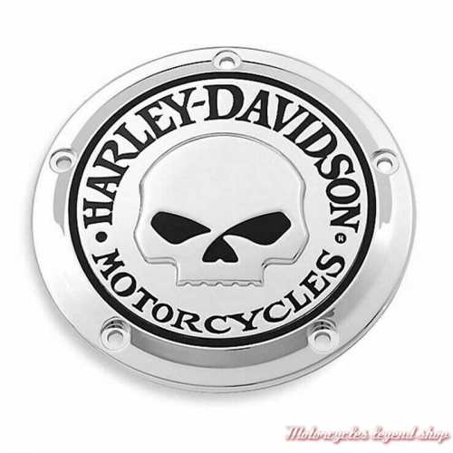 Cache carter d'allumage Willie G. chrome Harley-Davidson, Twin Cam, 32975-04A