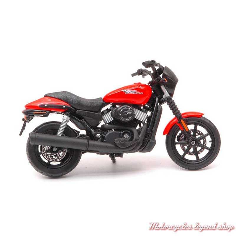 Miniature Street 750 2015 Harley-Davidson, orange, échelle 1/18, 31360 serie 40