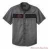 Chemisette Iron Bond Harley-Davidson homme, noir, gris, délavé, coton, 99004-23VM, 