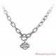 Collier Toggle acier Bar & Shield Harley-Davidson femme